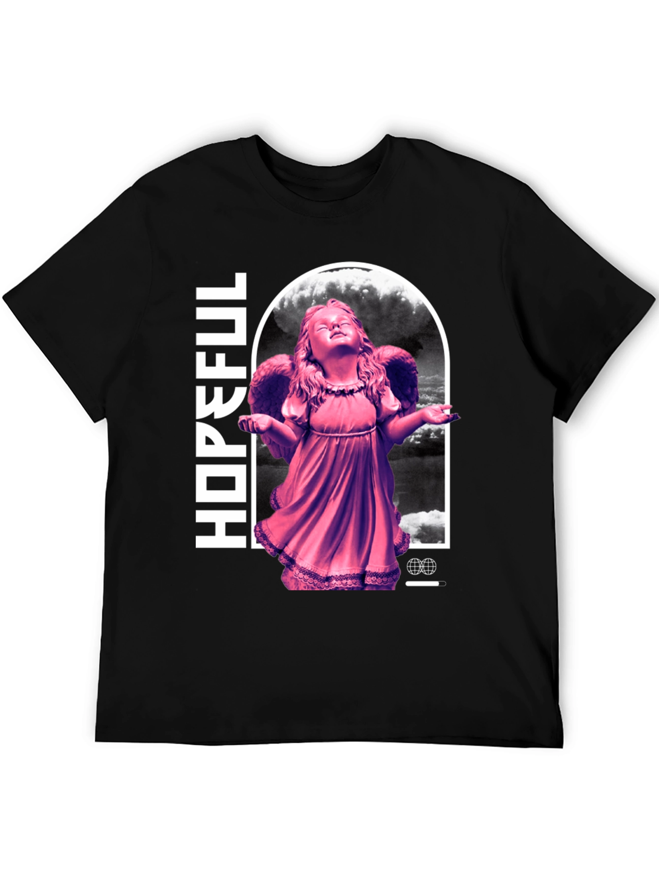 Hopeful Angel Graphic T-Shirt
