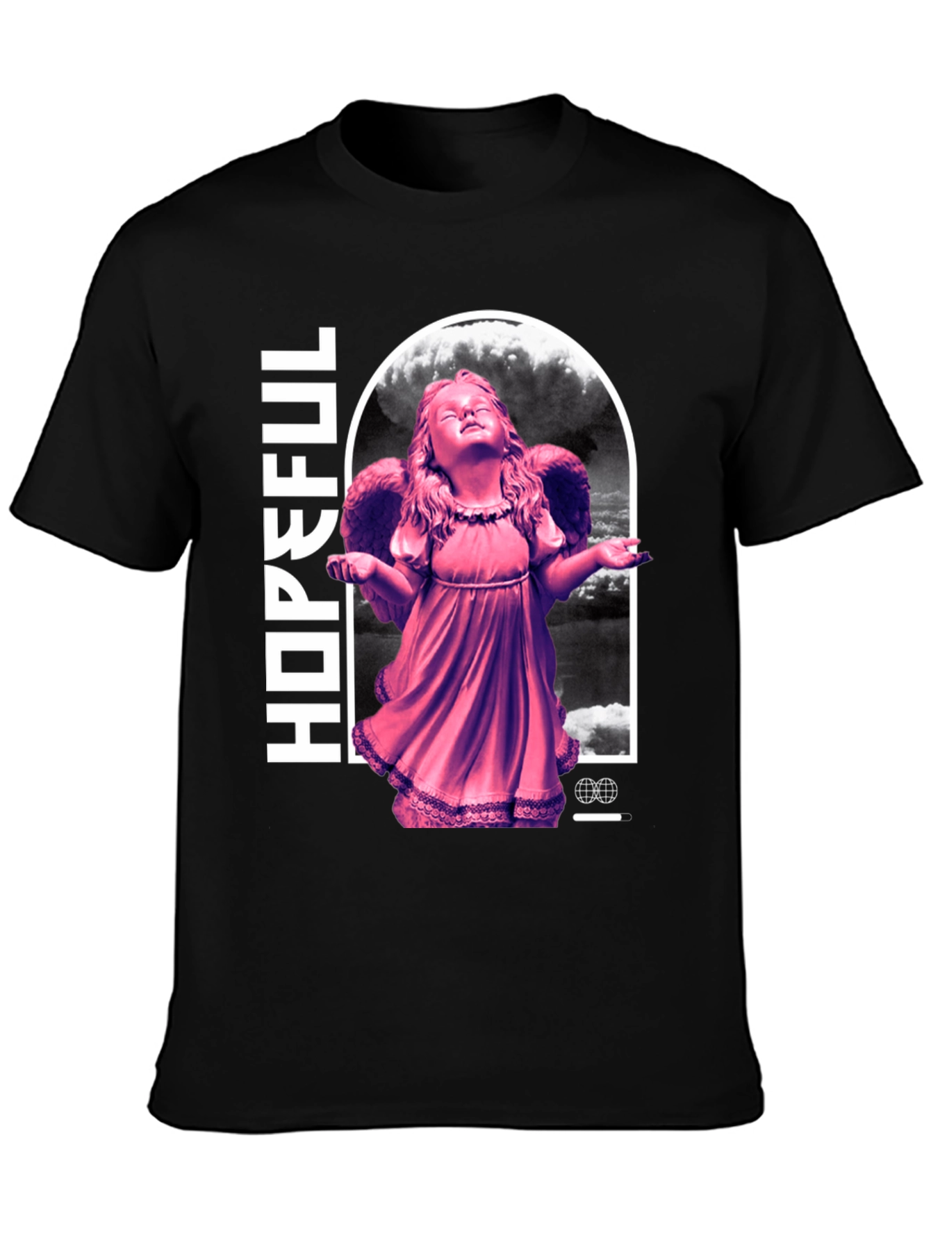 Hopeful Angel Graphic T-Shirt