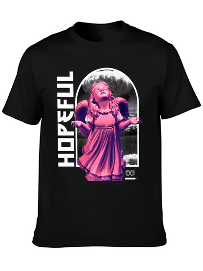 Hopeful Angel Graphic T-Shirt