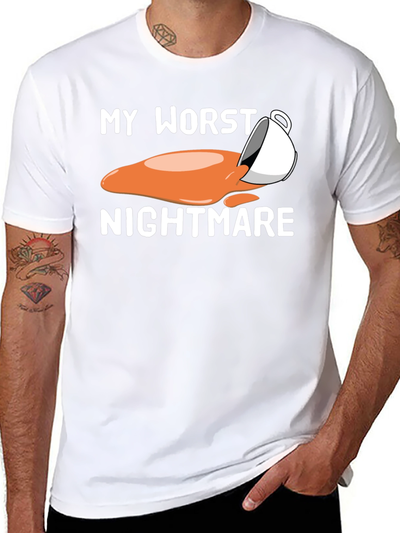 My Worst Nightmare Coffee Spill T-Shirt