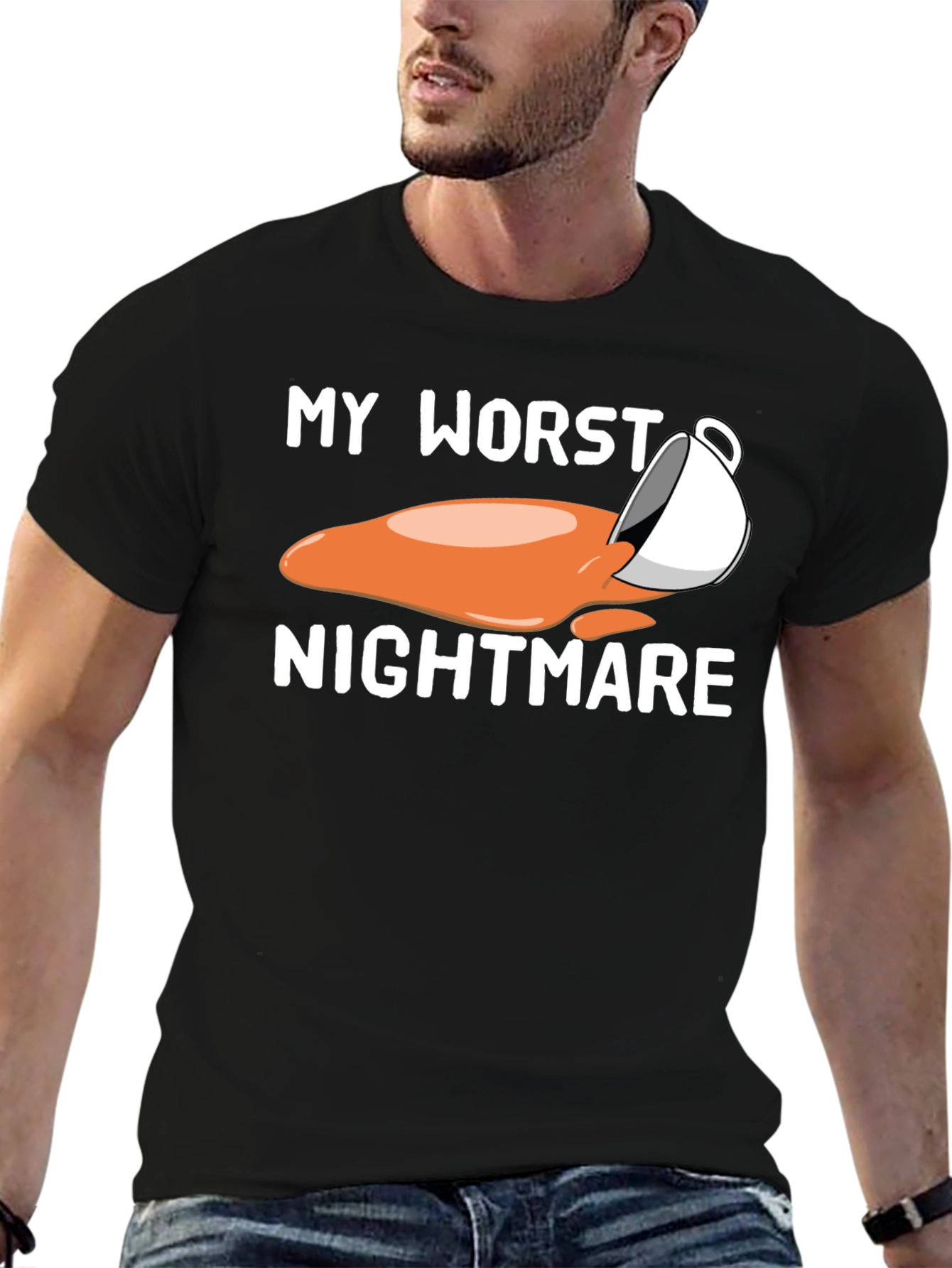 My Worst Nightmare Coffee Spill T-Shirt