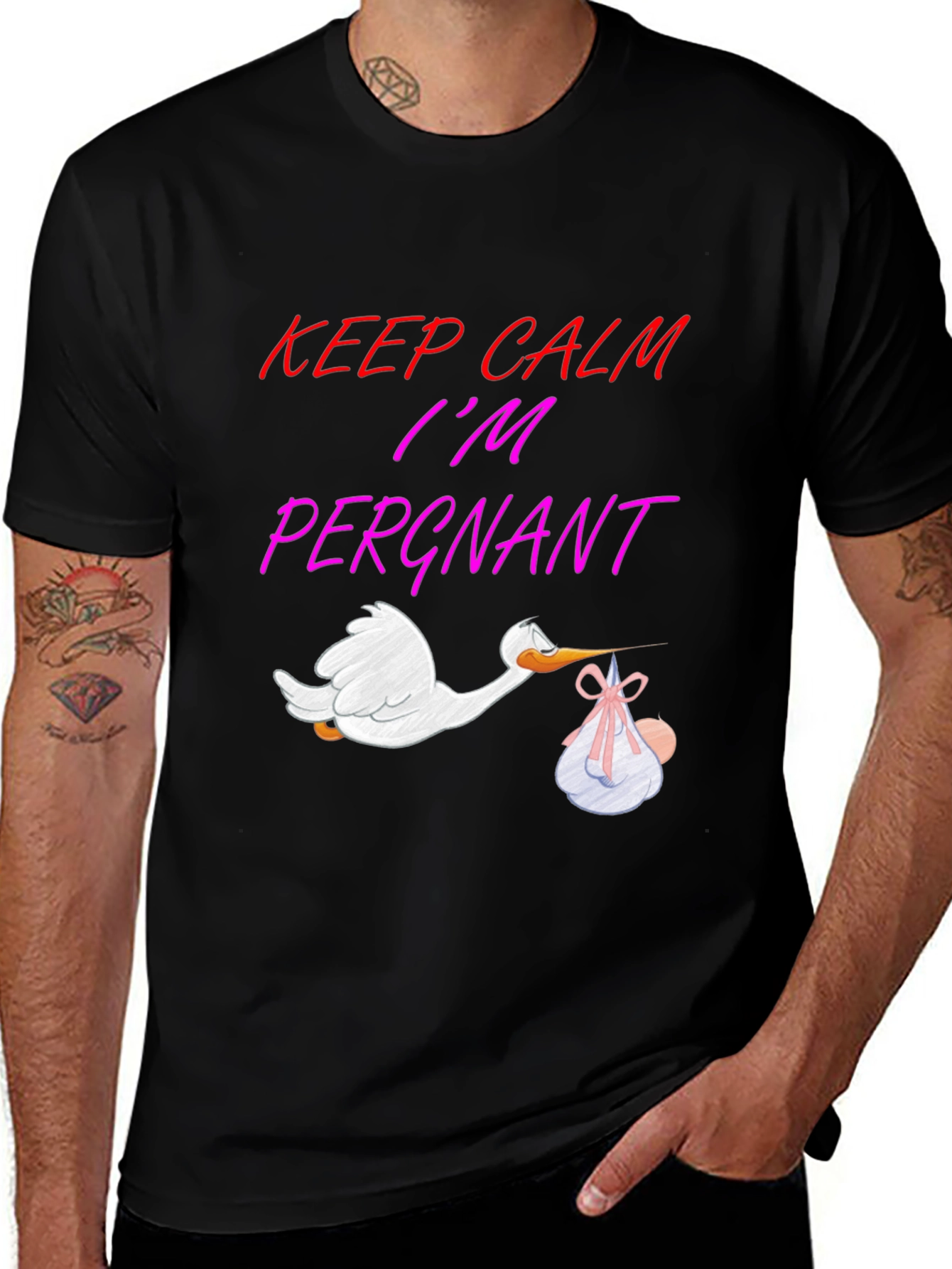 Keep Calm Im Pergant T-Shirt