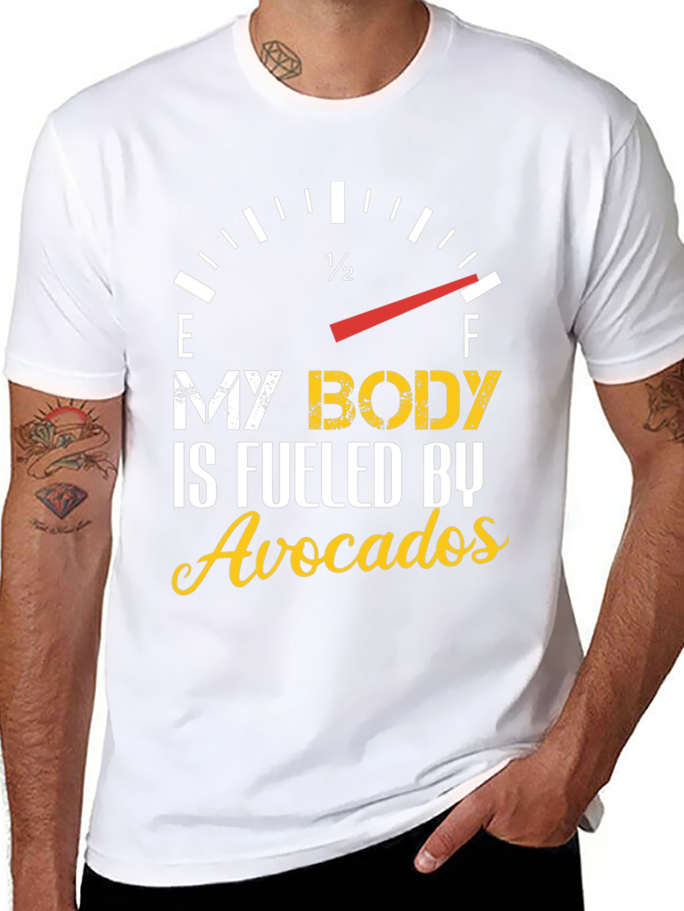 Avocado Fuel T-Shirt - Foodie Humor Tee