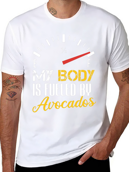 Avocado Fuel T-Shirt - Foodie Humor Tee