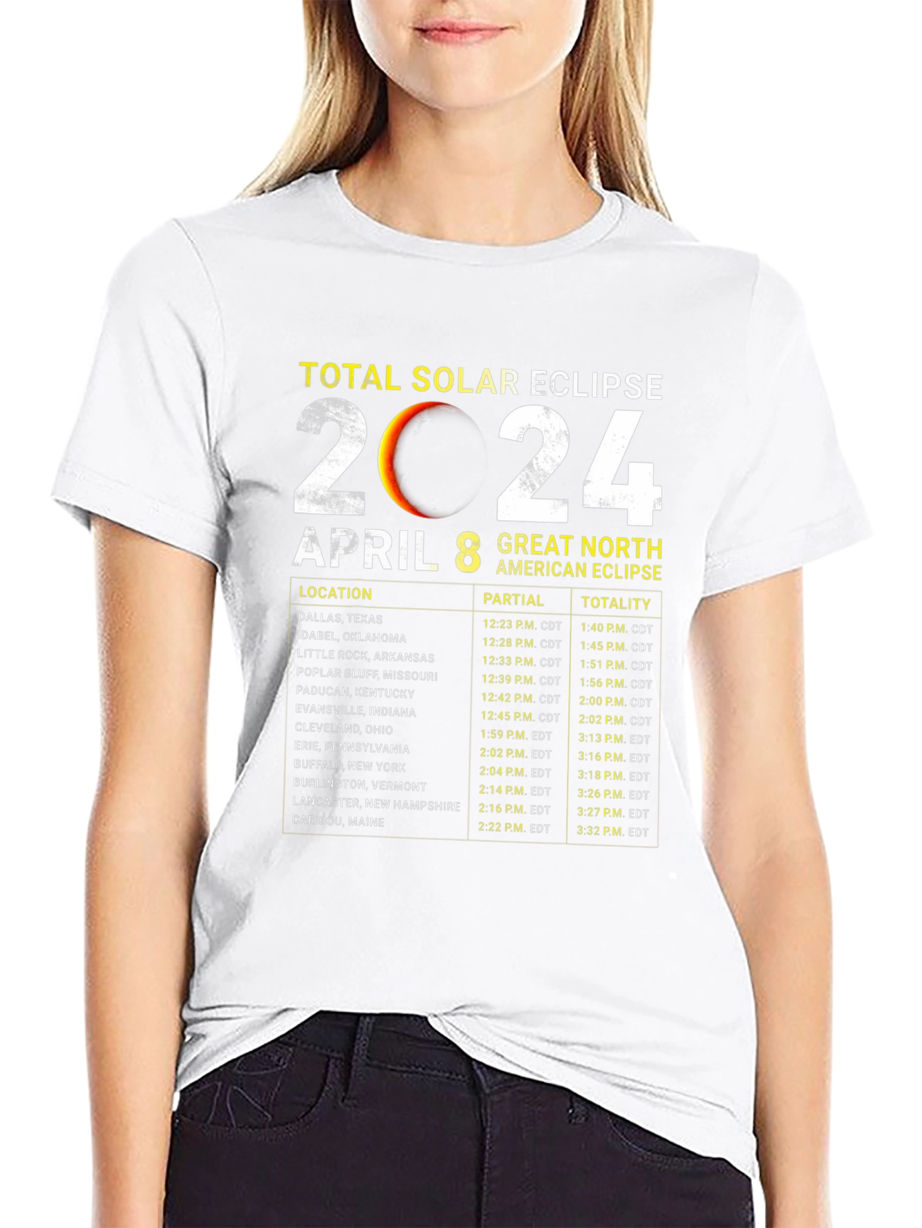 Total Solar Eclipse 2024 T-Shirt