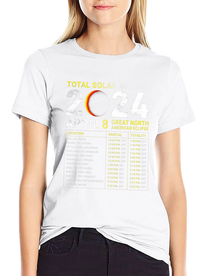 Total Solar Eclipse 2024 T-Shirt