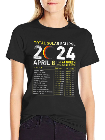 Total Solar Eclipse 2024 T-Shirt