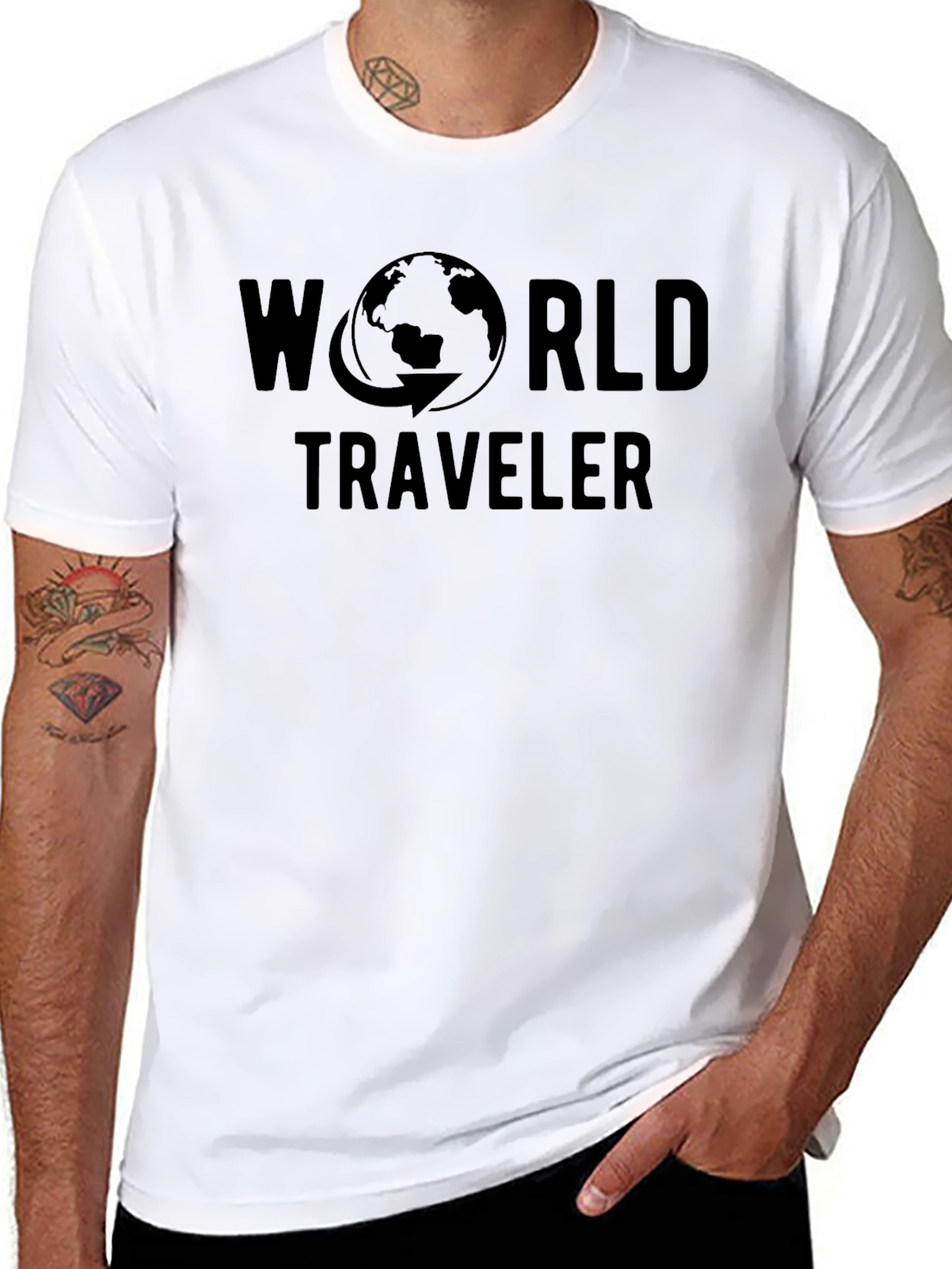 World Traveler Graphic T-Shirt