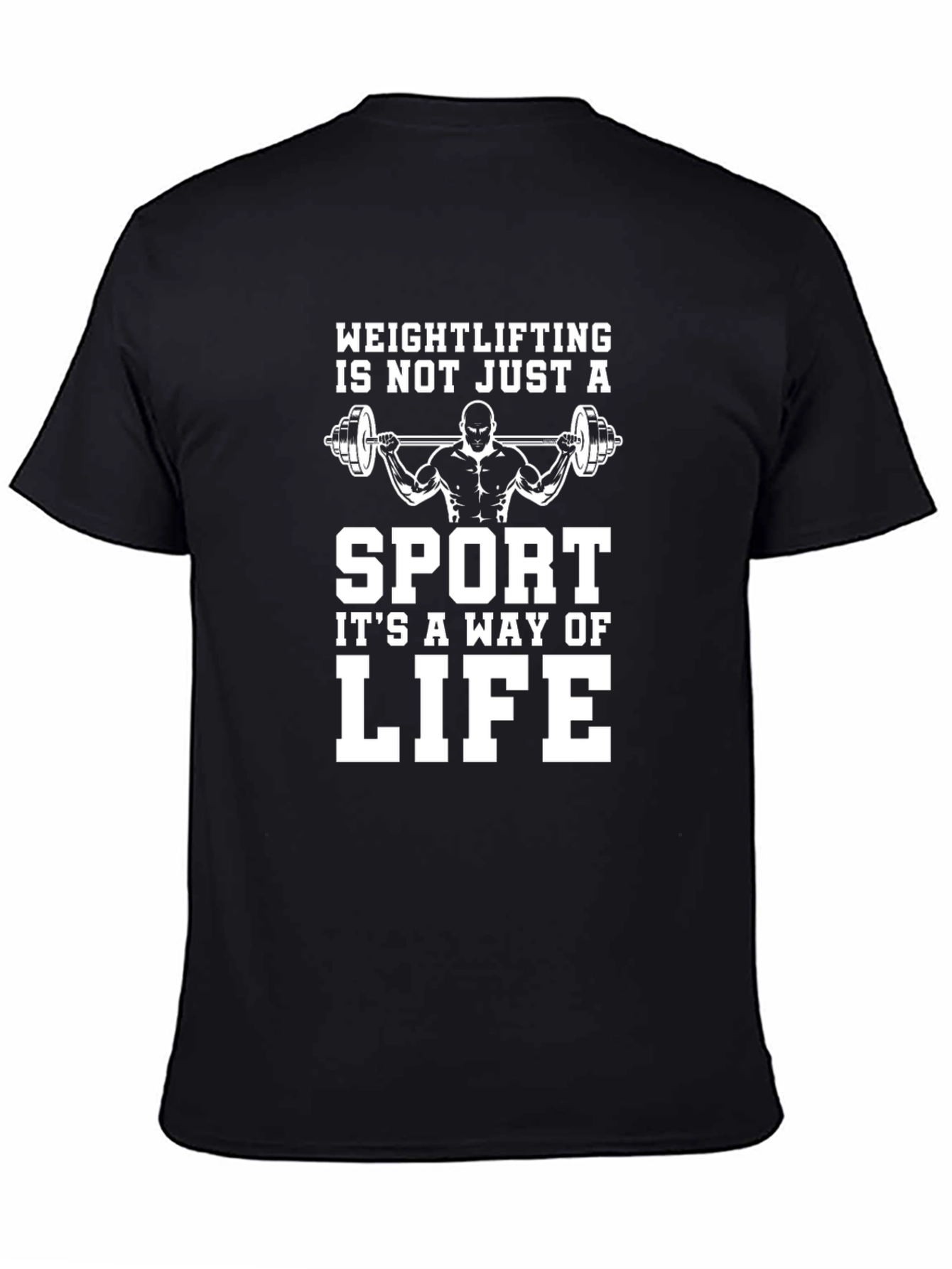 Weightlifting Lifestyle Graphic T-Shirt