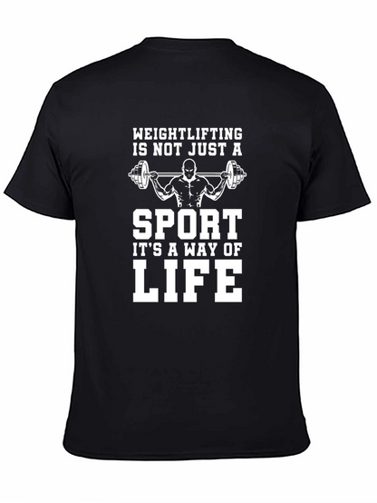 Weightlifting Lifestyle Graphic T-Shirt