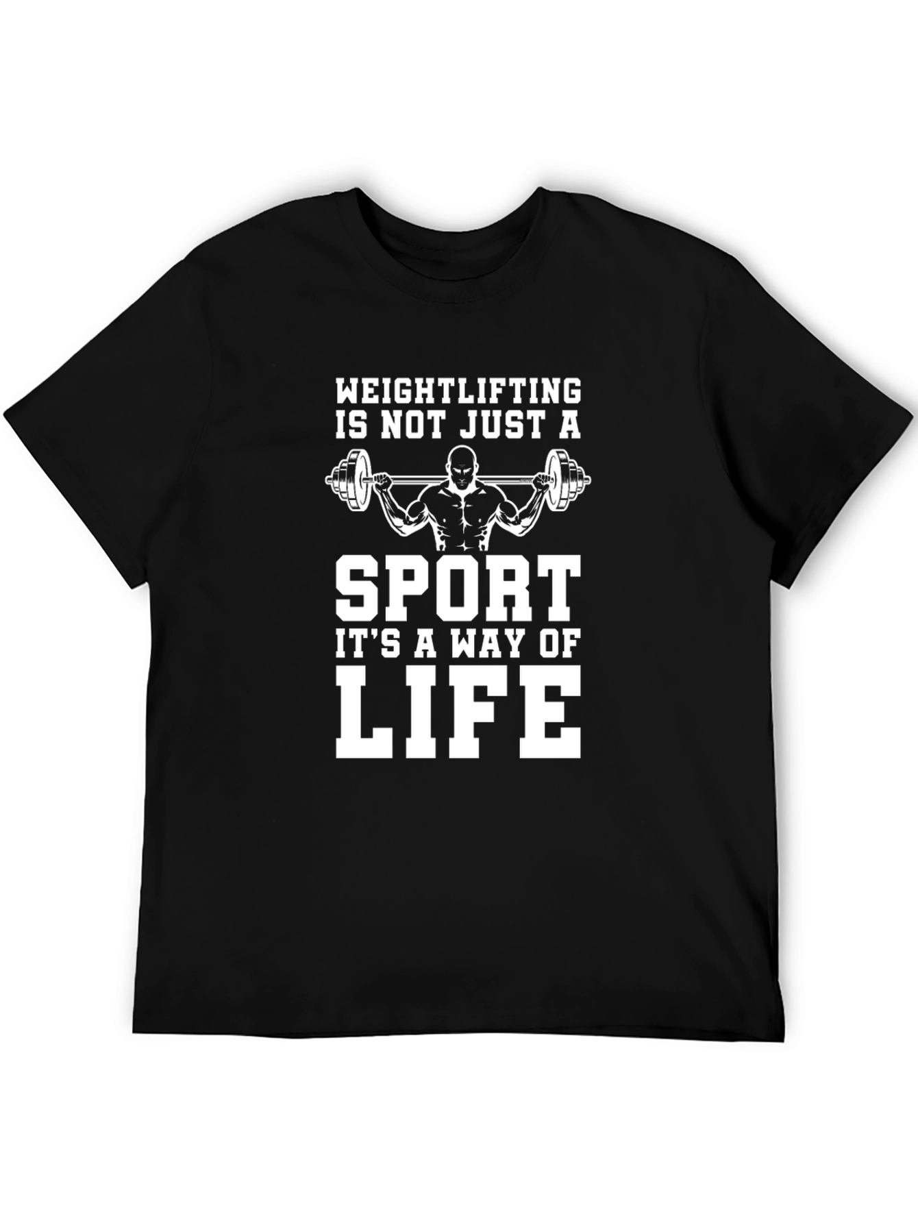 Weightlifting Lifestyle Graphic T-Shirt