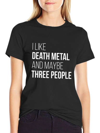Death Metal T-Shirt - Funny Graphic Tee