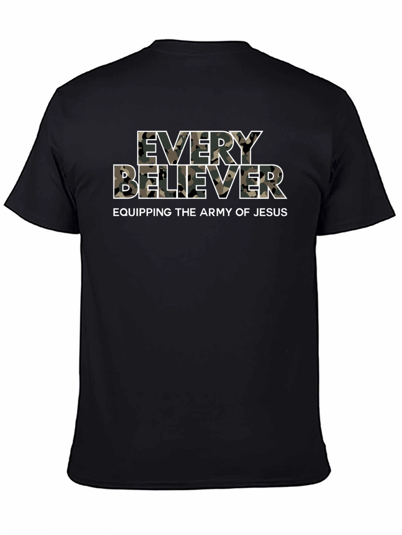 Every Believer Camo Print T-Shirt