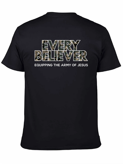 Every Believer Camo Print T-Shirt