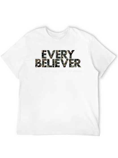 Every Believer Camo Print T-Shirt