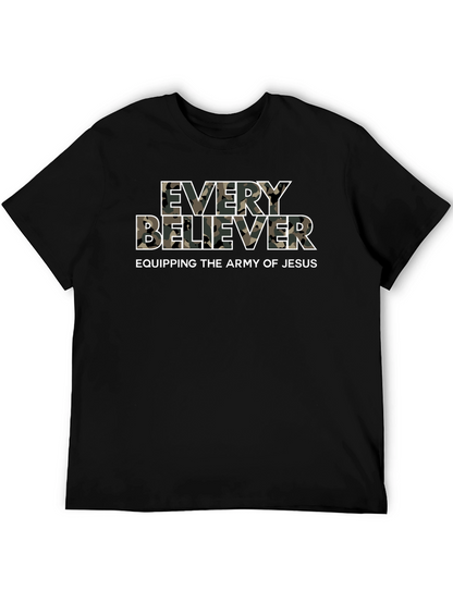 Every Believer Camo Print T-Shirt