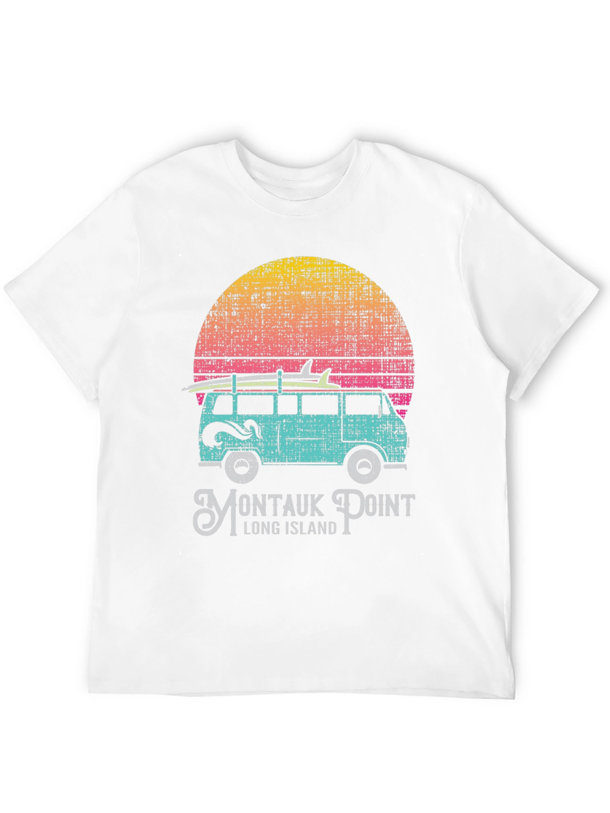 Montauk Point Van T-Shirt: Retro Surf Style