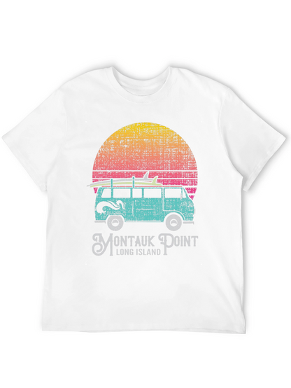 Montauk Point Van T-Shirt: Retro Surf Style