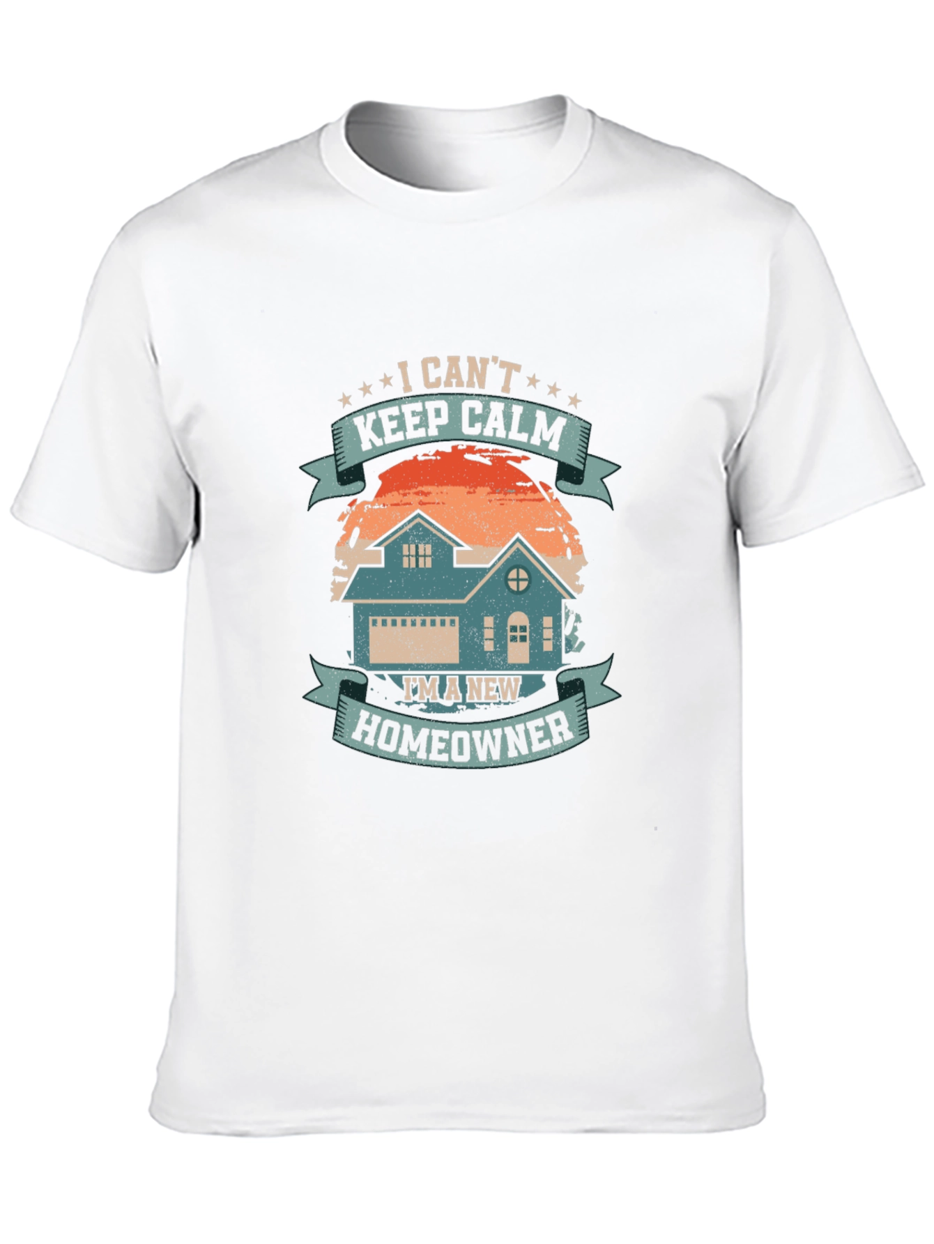 New Homeowner T-Shirt - I Cant Keep Calm Design
