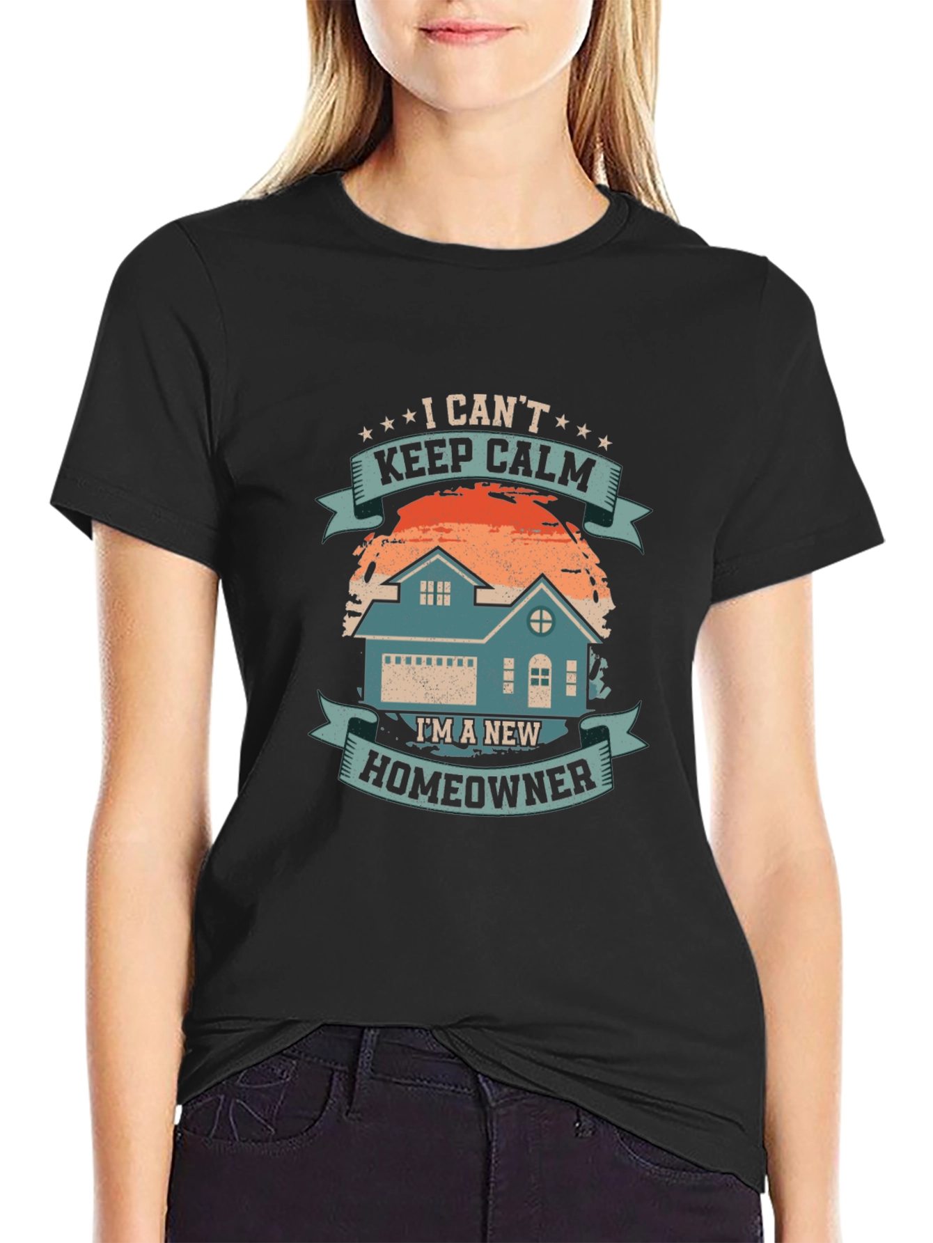 New Homeowner T-Shirt - I Cant Keep Calm Design