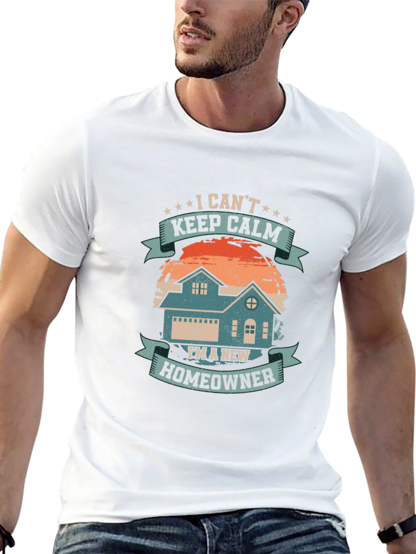 New Homeowner T-Shirt - I Cant Keep Calm Design