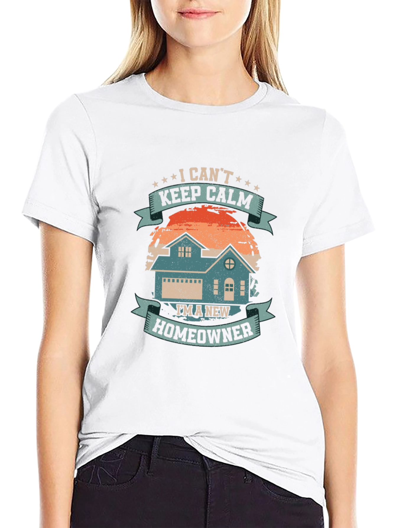 New Homeowner T-Shirt - I Cant Keep Calm Design