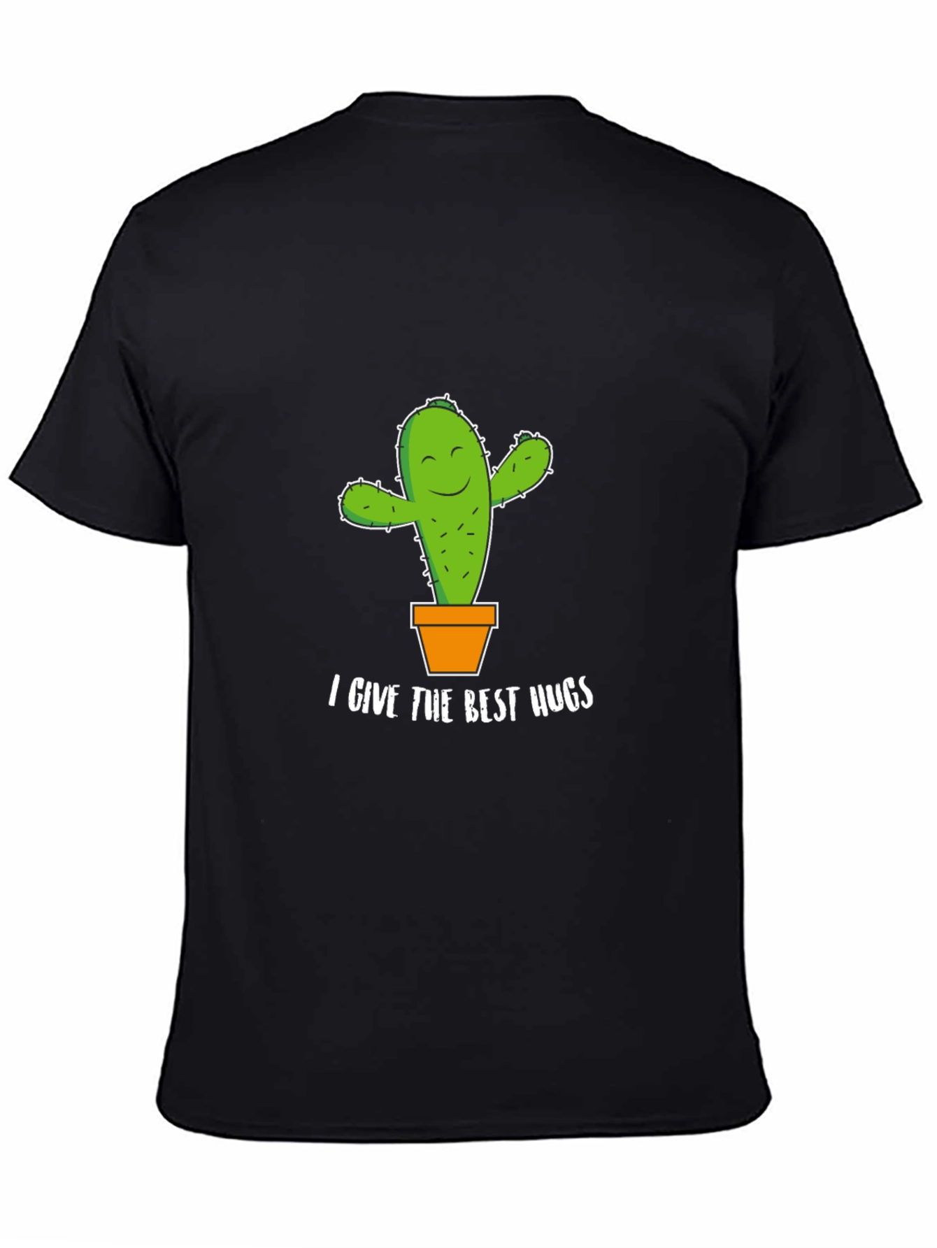 Cactus Hugs Graphic Tee - Soft Cotton Comfort