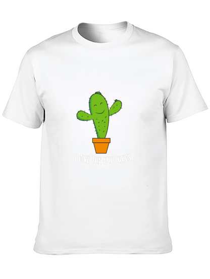 Cactus Hugs Graphic Tee - Soft Cotton Comfort