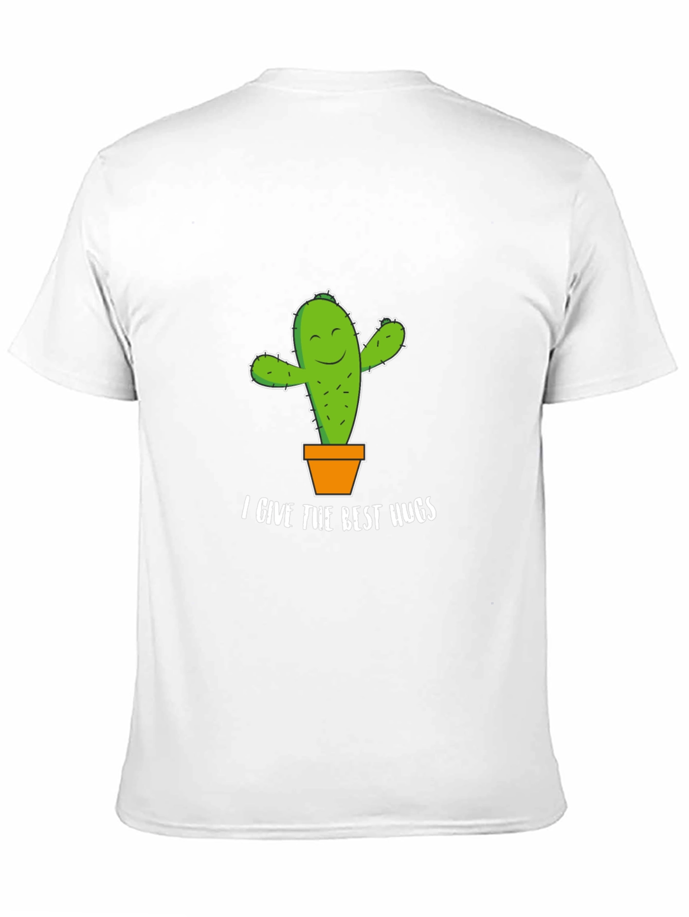 Cactus Hugs Graphic Tee - Soft Cotton Comfort