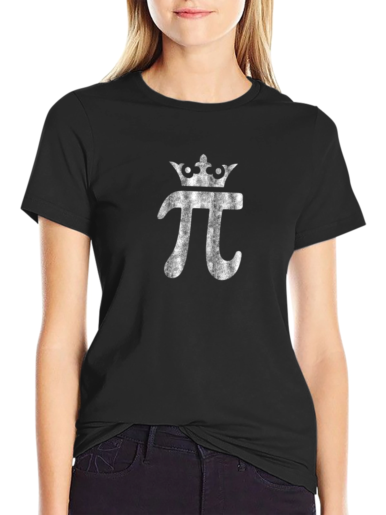 King Pi Symbol T-Shirt - Black