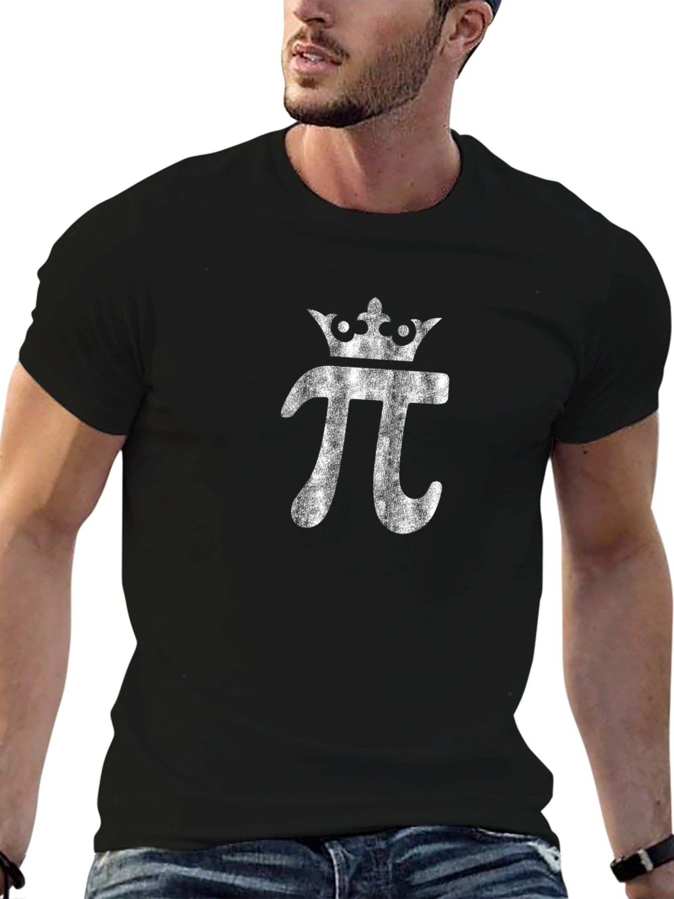 King Pi Symbol T-Shirt - Black