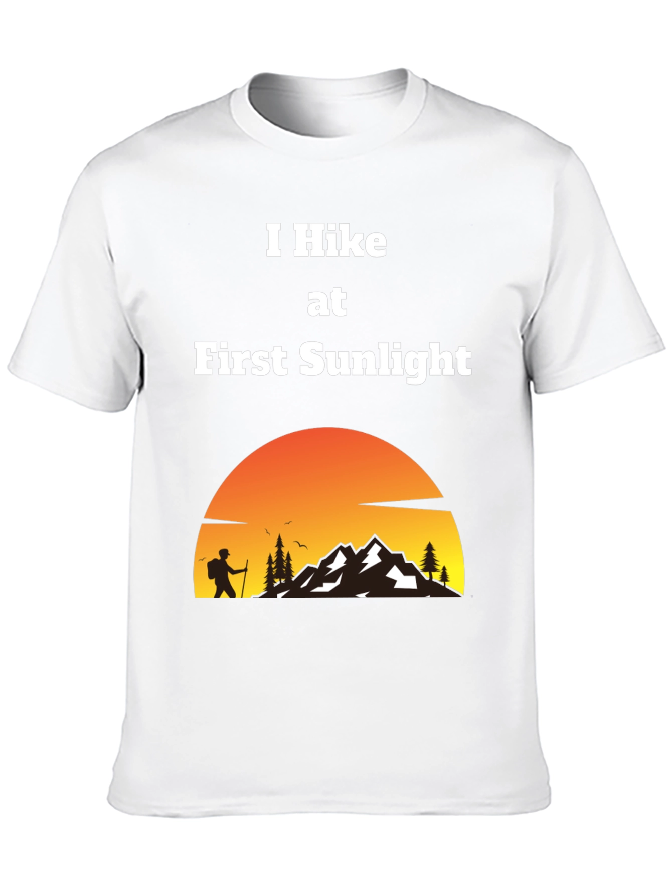 Hike at First Sunlight Graphic Tee