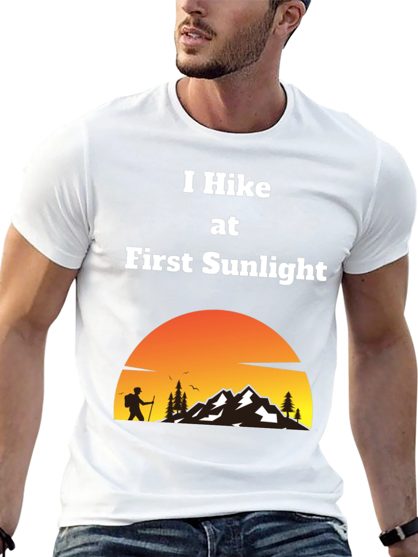 Hike at First Sunlight Graphic Tee
