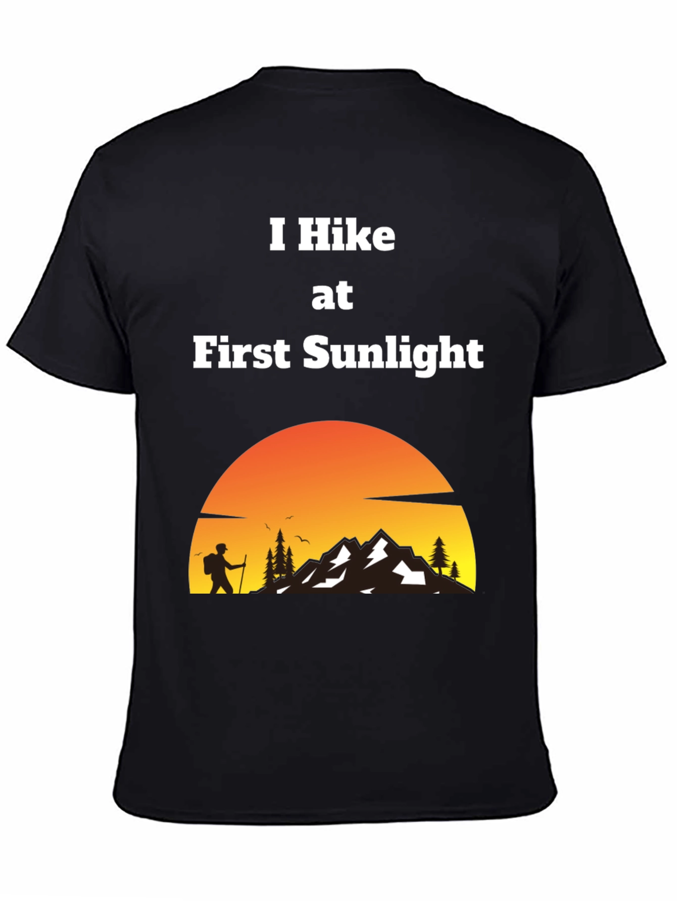 Hike at First Sunlight Graphic Tee