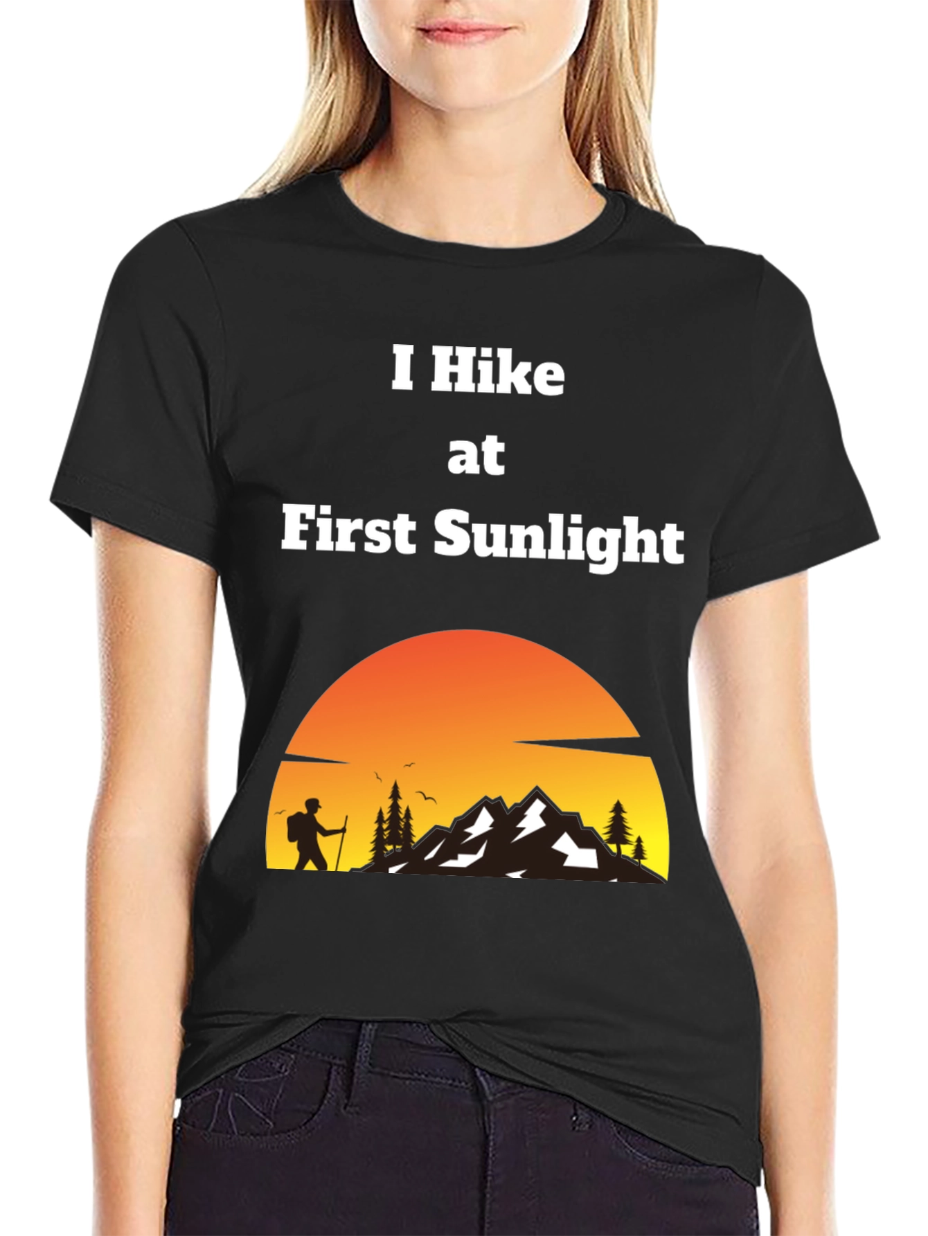 Hike at First Sunlight Graphic Tee