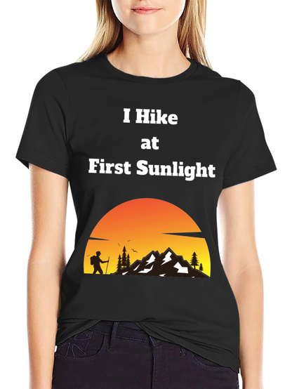 Hike at First Sunlight Graphic Tee