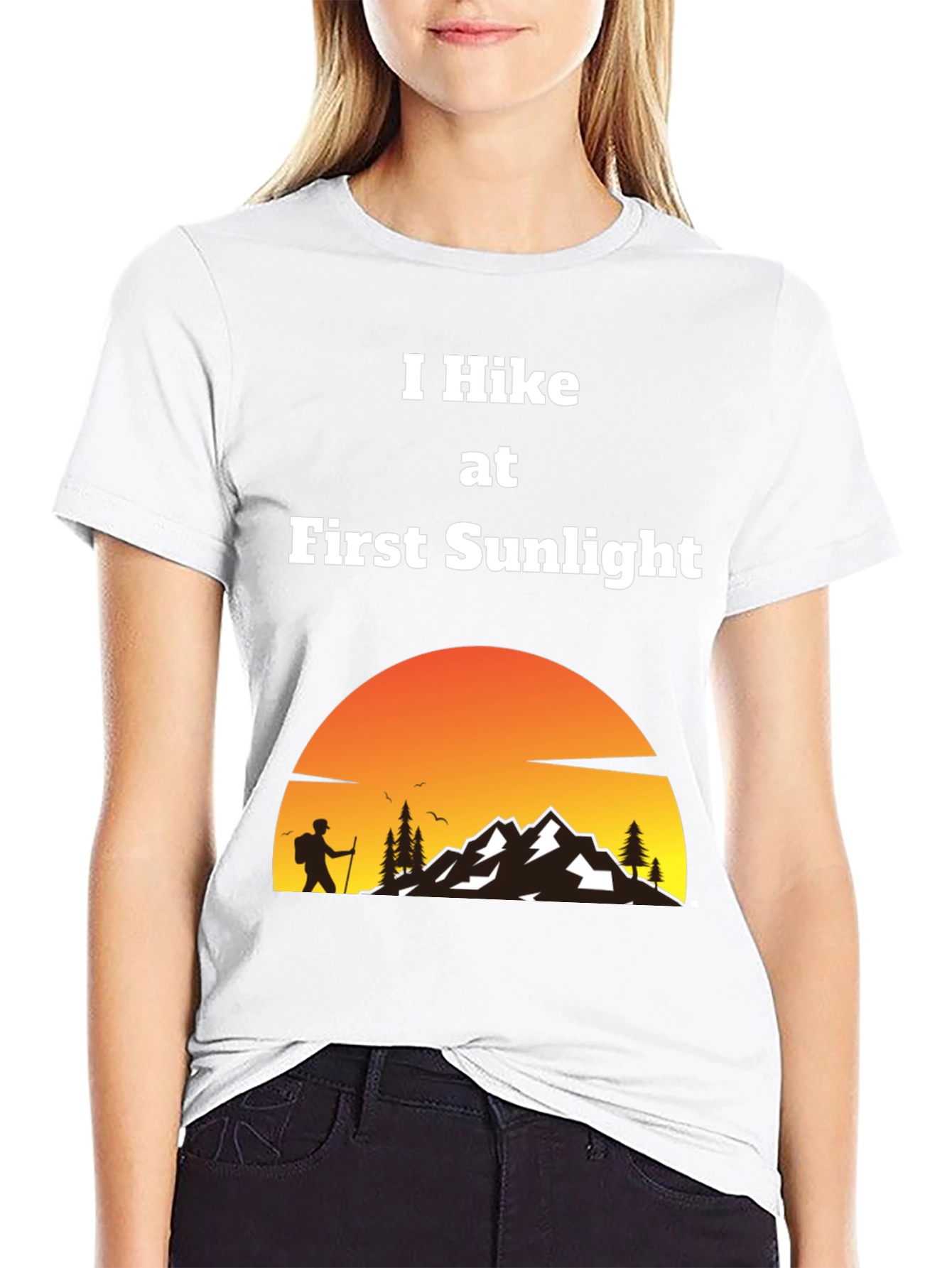 Hike at First Sunlight Graphic Tee