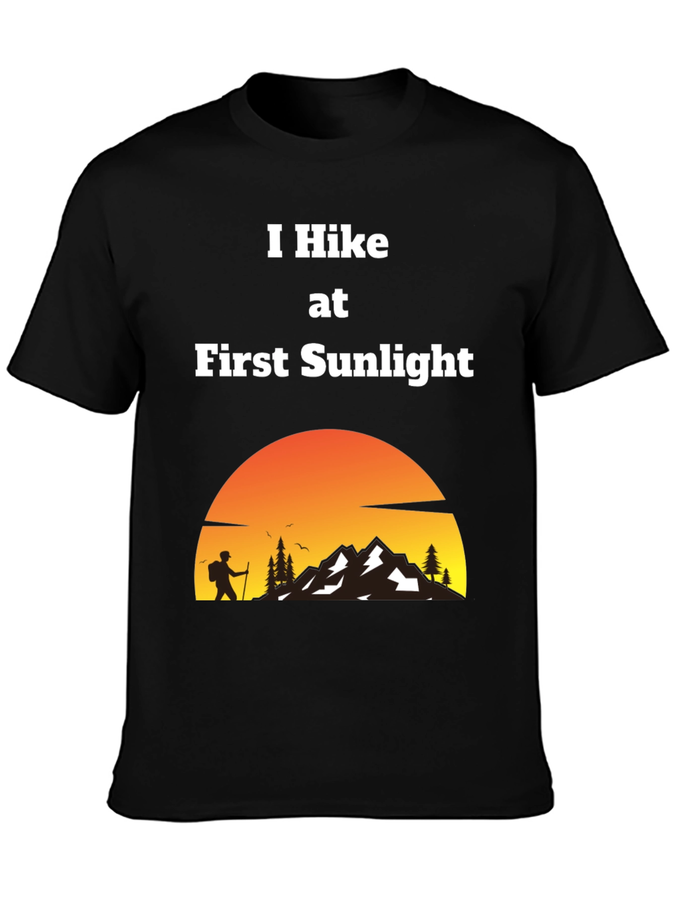 Hike at First Sunlight Graphic Tee