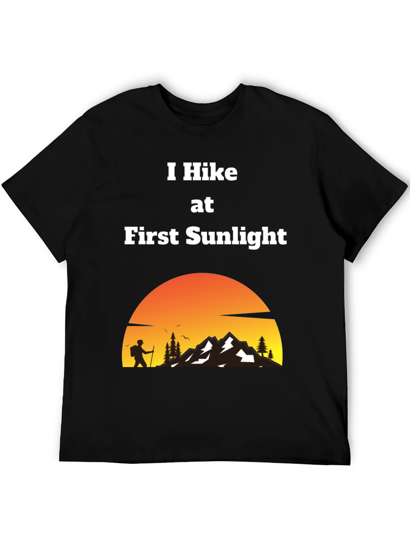 Hike at First Sunlight Graphic Tee