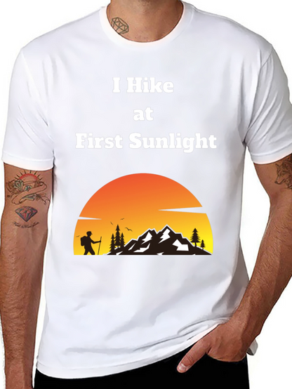 Hike at First Sunlight Graphic Tee