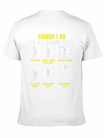 Harp Lover T-Shirt: Spare Time Activities Design