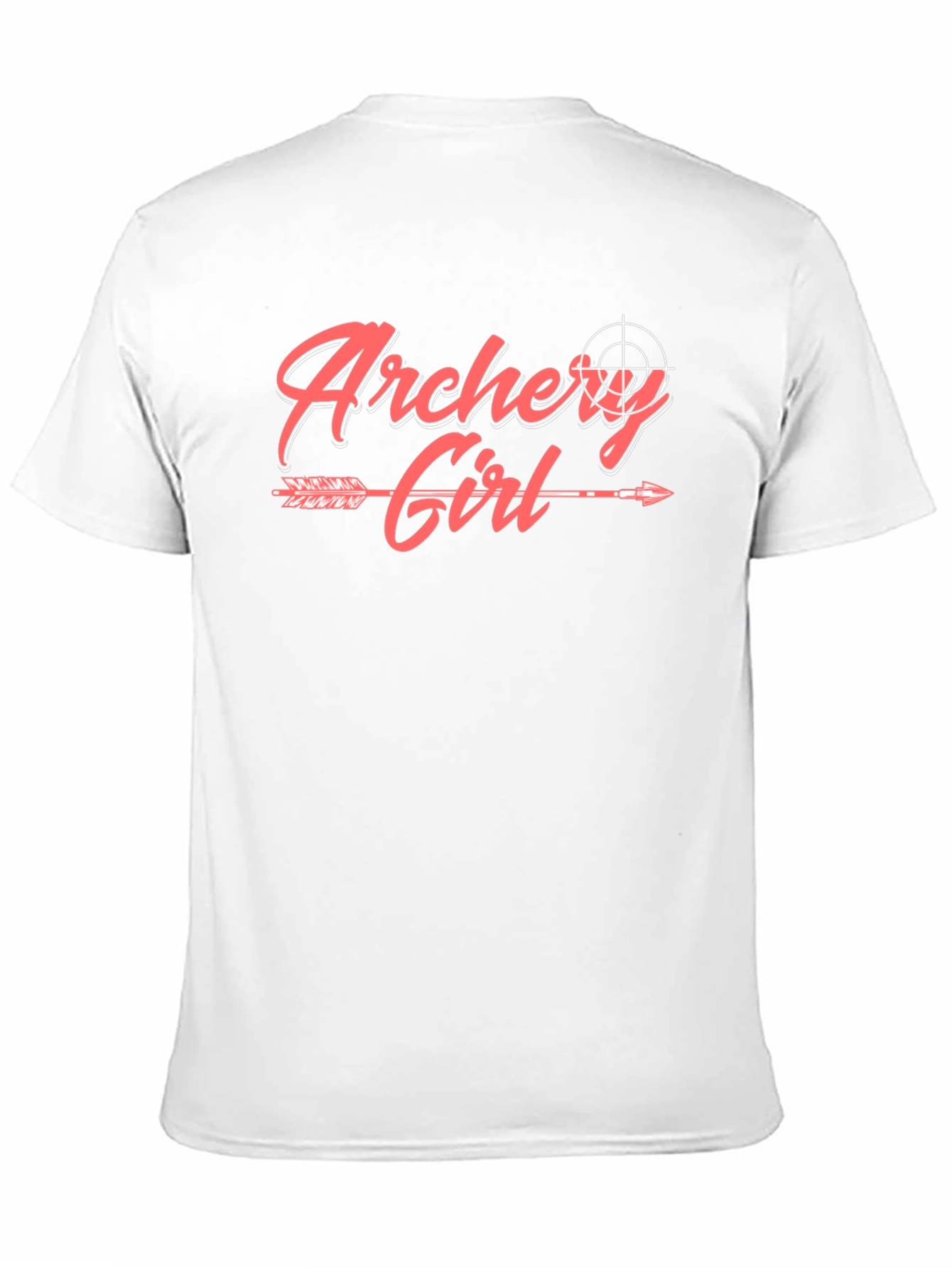 Archery Girl Arrow Graphic Tee - Trendy Sportswear