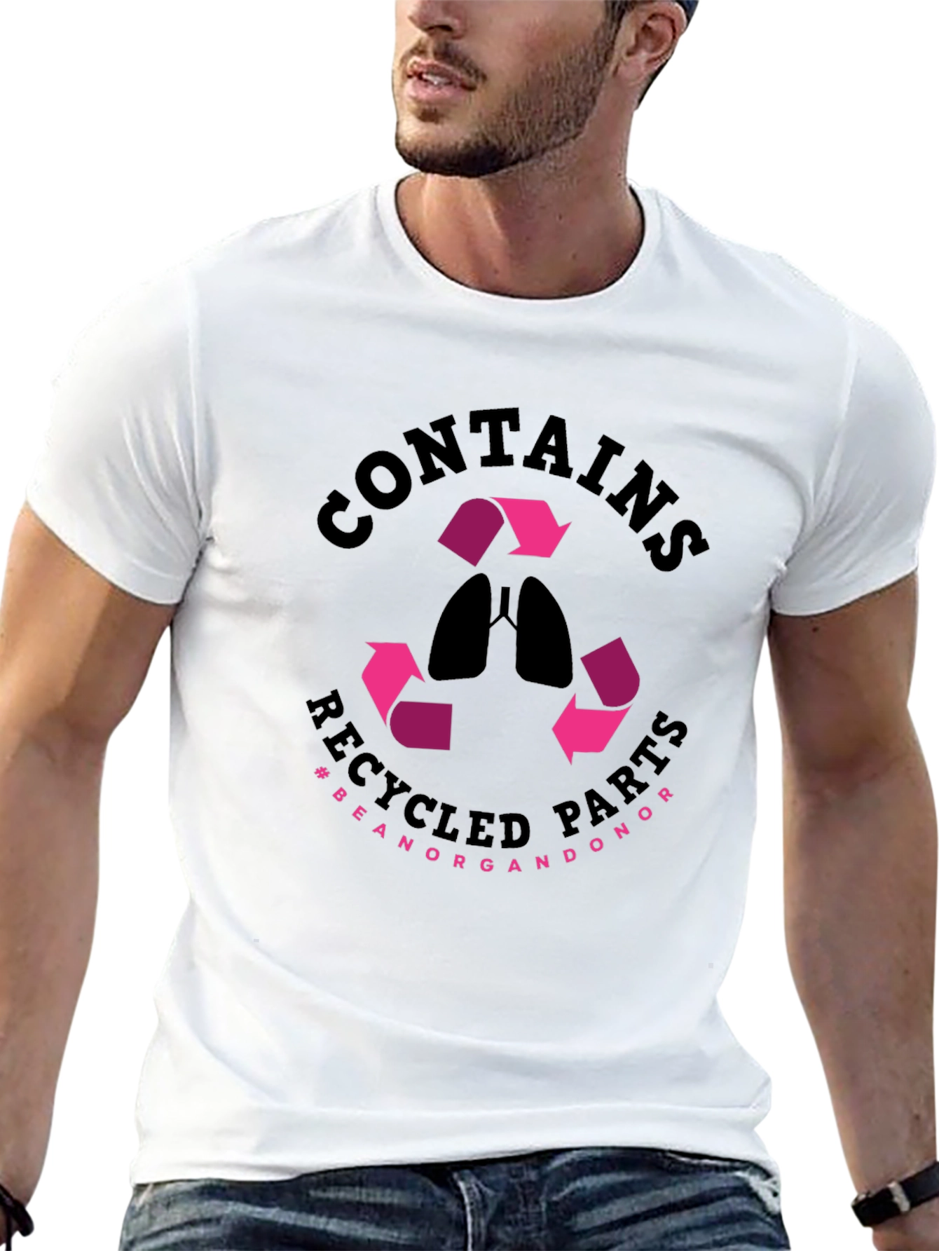 Recycled Parts Organ Donor T-Shirt
