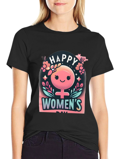 Happy Womens Day Graphic T-Shirt