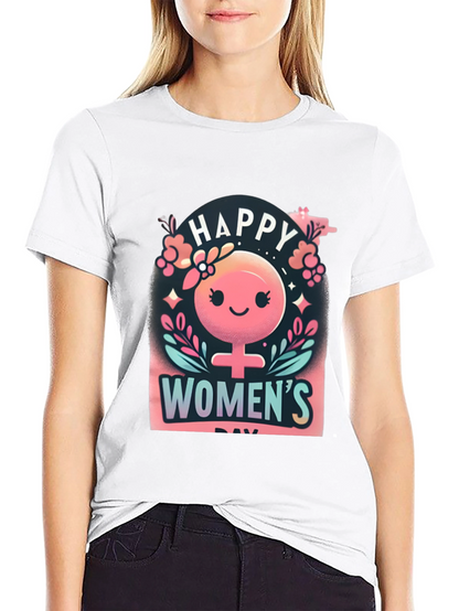 Happy Womens Day Graphic T-Shirt