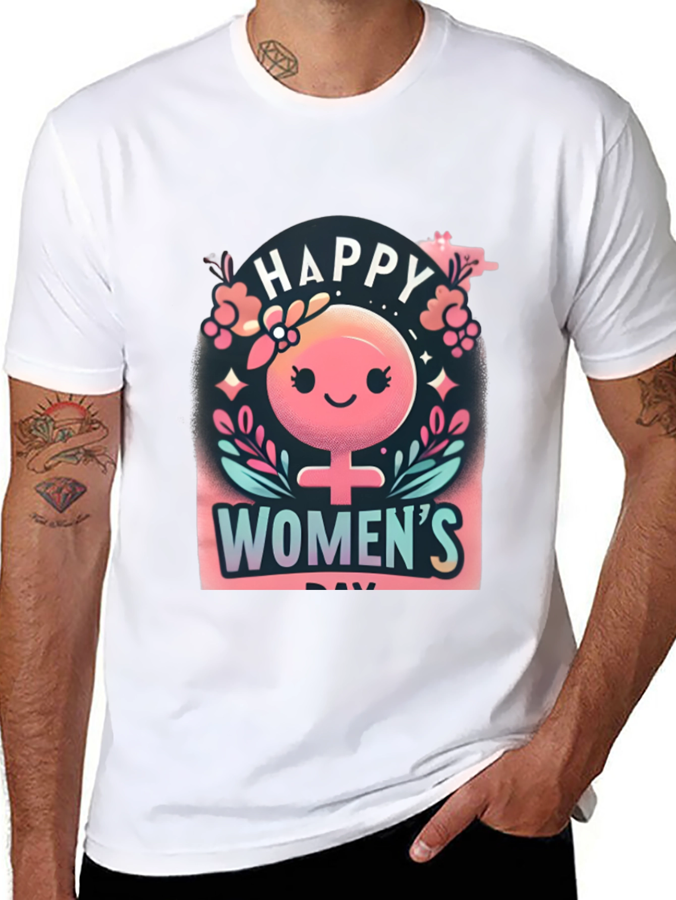 Happy Womens Day Graphic T-Shirt