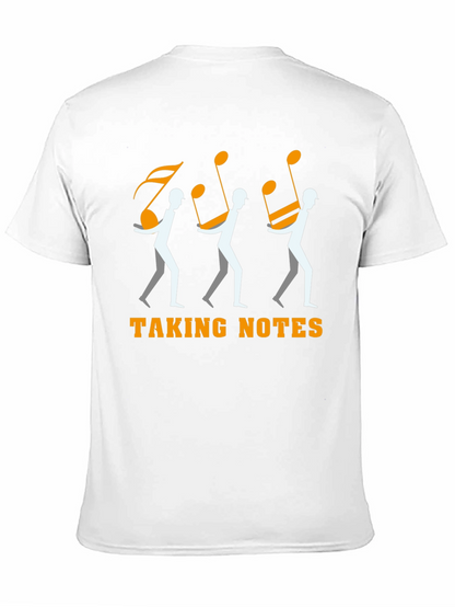 Taking Notes Graphic T-Shirt - Music Lover Tee