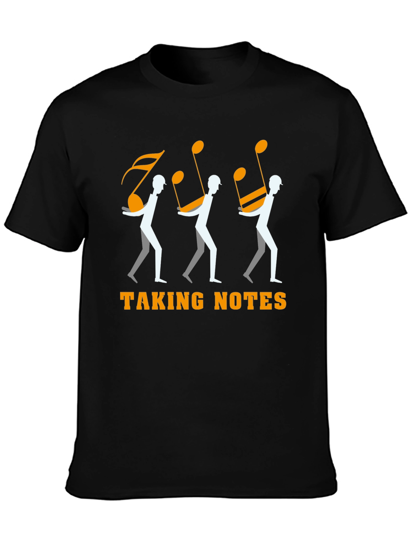 Taking Notes Graphic T-Shirt - Music Lover Tee
