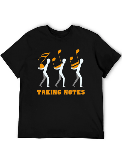 Taking Notes Graphic T-Shirt - Music Lover Tee