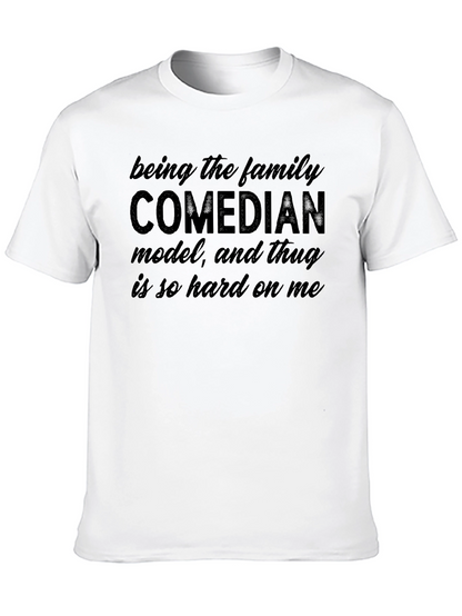 Comedian Model Thug Graphic Tee